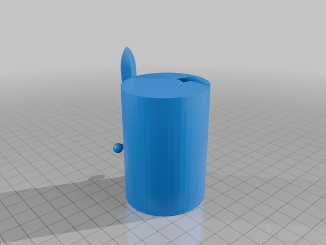 Knight Armor Dice Tower 3D model thumbnail