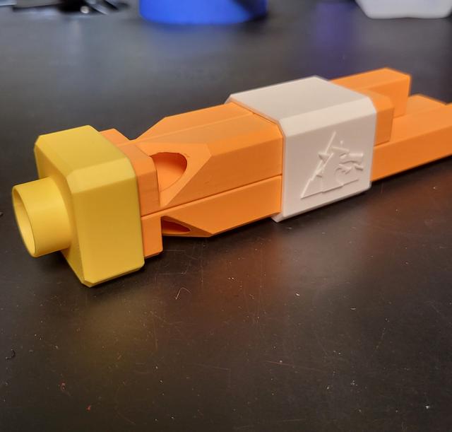 Train Whistle Mouthpiece 3D model thumbnail