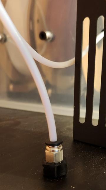 PTFE Coupler for Lack Enclosure 3D model thumbnail