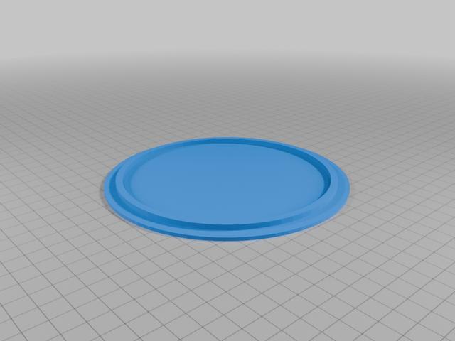 Carbonstar 150 replacement back cover 3D model thumbnail