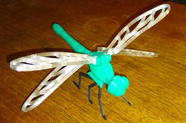 Legs for Voronoi Dragonfly 3D model thumbnail