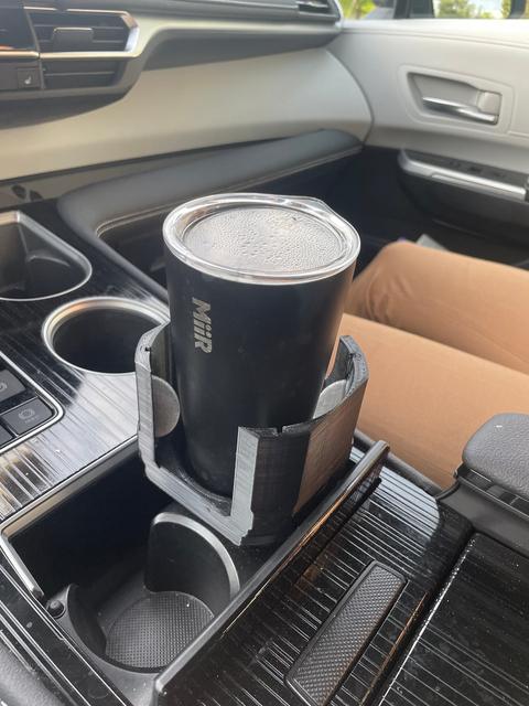 2025 Sienna Cupholder Adapter 3D model thumbnail