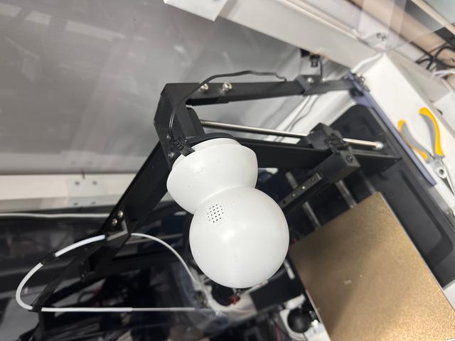Ender v3 SE Anti shake construction With Tapo camera holder 3D model thumbnail