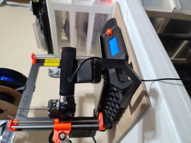 Ultimate Prusa Larger Camera arm 3D model thumbnail