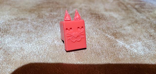 Cat Head for LUCKY 13, DUMMY 13, EASY 13, MINI 13 3D model thumbnail