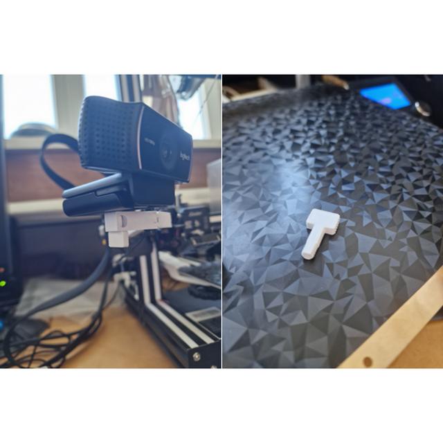 stronger, flat printable cameramountknob for "Ender-3 X-Axis Full Modular Camera-Mount for many Cams, Mounts included!" 3D model thumbnail