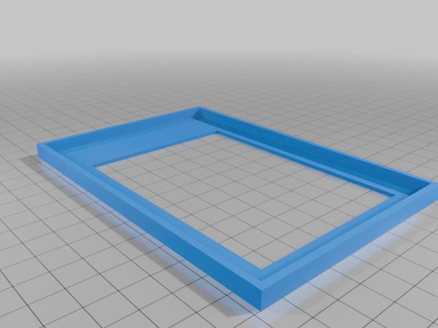 Baseball Card Enclosure - Topps 3D model thumbnail