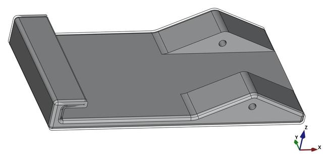 Tandem t: slim X2™ Insulin Pump Belt Clip 3D model thumbnail