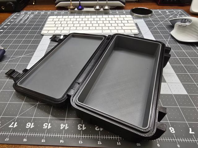 Low Boy Utility Case - Full Width Inserts 3D model thumbnail