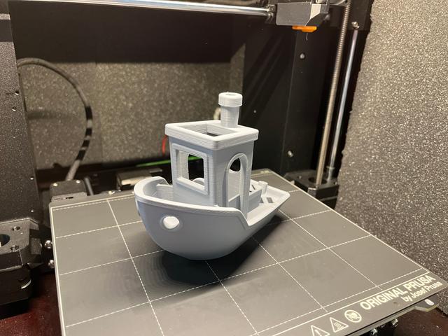 Benchy desktop organizer 3D model thumbnail