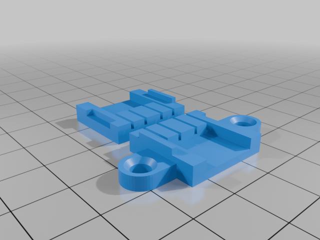 Lenovo DC power jack 3D model thumbnail