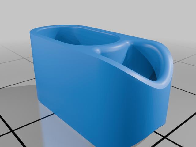 Soporte adaptador USB C-Micro usb 3D model thumbnail