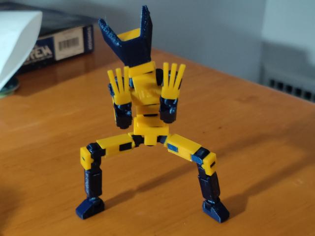 Lucky 13 Wolverine Mod Parts (No MMU) 3D model thumbnail