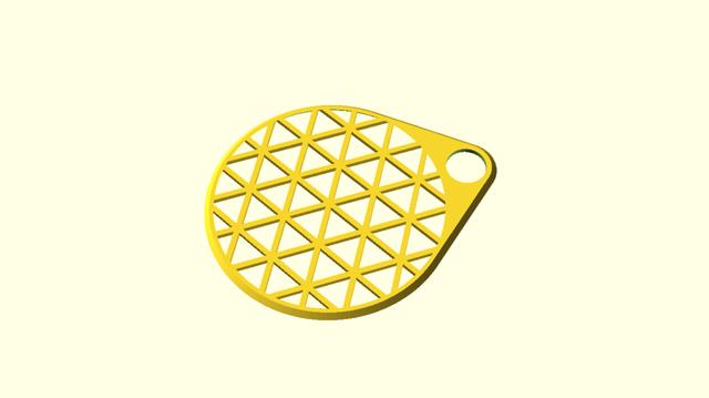 circular_mesh_plate_4GC4 3D model thumbnail
