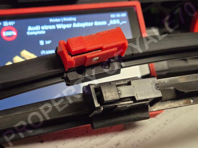 Audi Wiper Blade Connector 3D model thumbnail