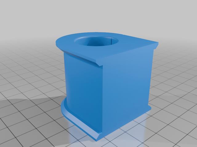 S13 240SX Sway Bar Bushings 3D model thumbnail