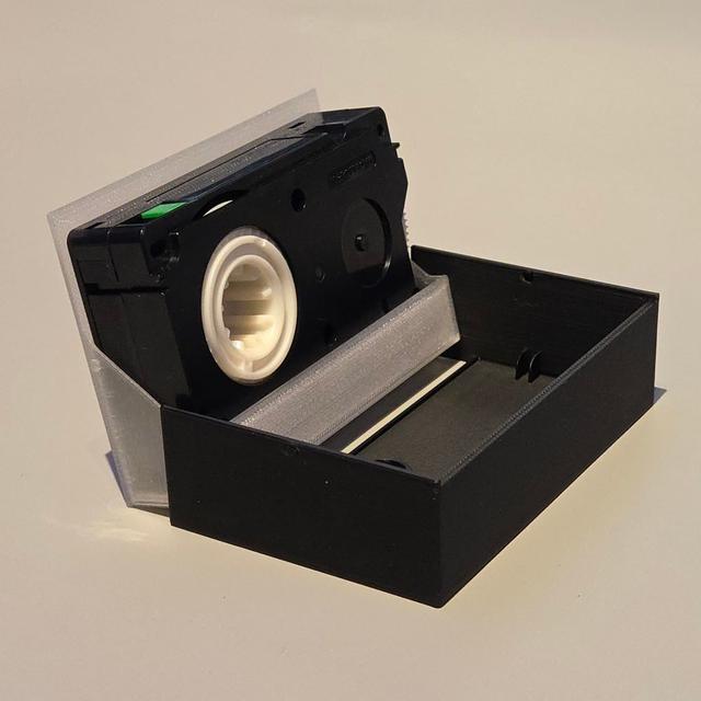 VHS-C Cassette Box 3D model thumbnail
