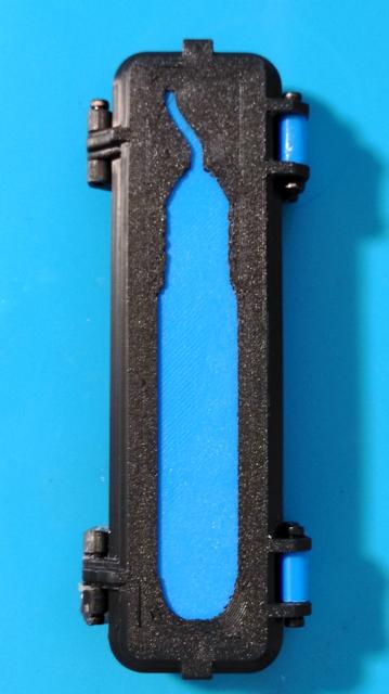Rugged Deburring tool case (NB1100 lid) 3D model thumbnail