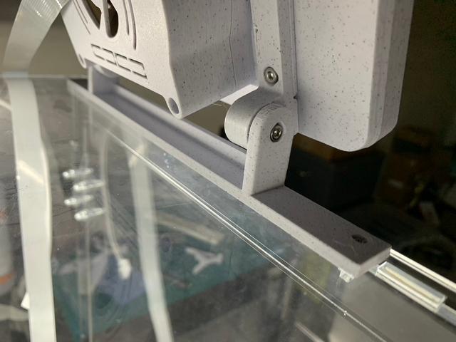 Tukkari Raspberry Pi 7inch Display mount 3D model thumbnail