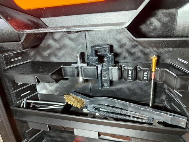 Nozzle Tools Holder - for Core One Side Storage 3D model thumbnail