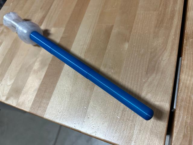Button Tip for Collapsing Lego Lightsaber 3D model thumbnail