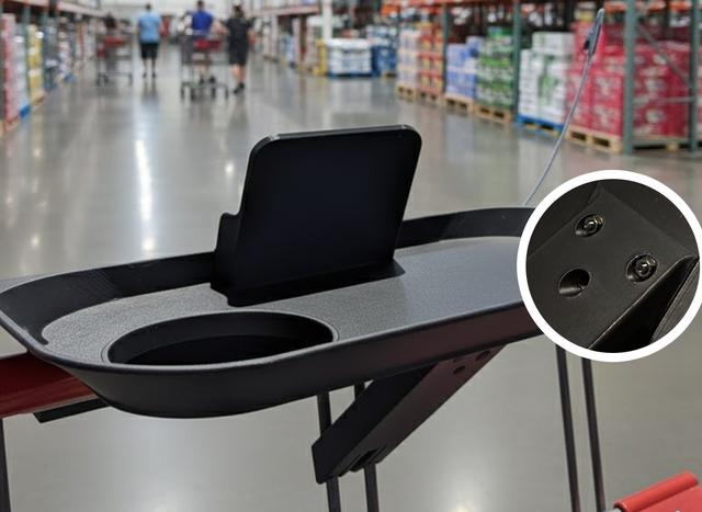 Costco Cart Tray - M3 Screw Remix 3D model thumbnail