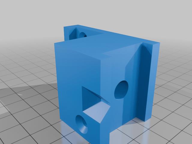 Dowel jig for 22mm panels 3D model thumbnail