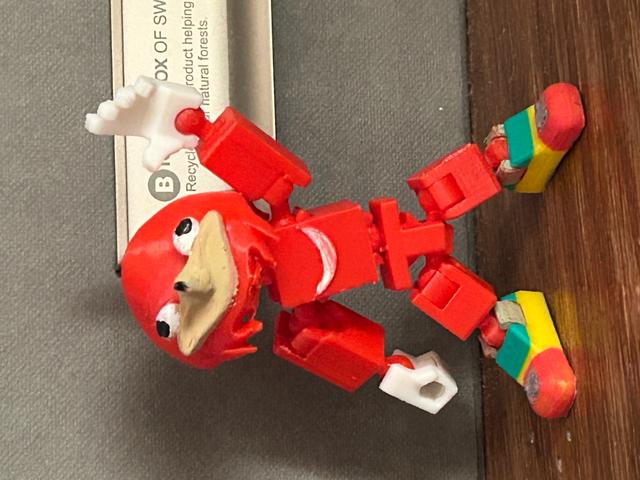Mini 13 Ugandan Knuckles 3D model thumbnail
