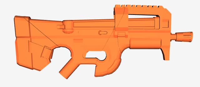 Dummy 13 Fortnite Weapons Pack #4: "dang spammers" 3D model thumbnail