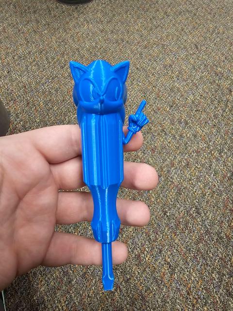 Lore Accurate Sonic Screwdriver 3D model thumbnail