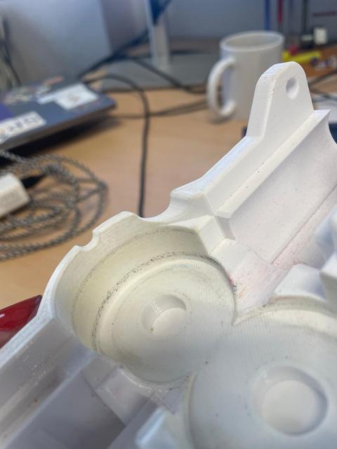 Protean 1S Receiver cover for Banshee wheels 3D model thumbnail