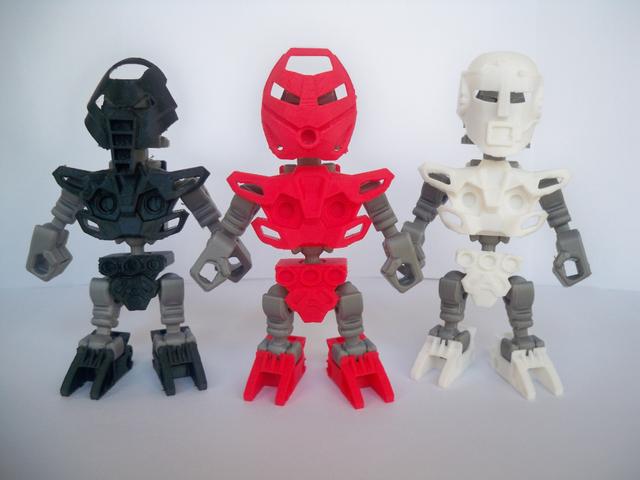 Mini 13-Matoran Edition 3D model thumbnail