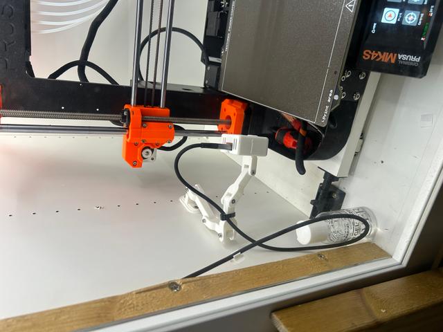ESP32 Camera Holder and articulated arm for installation in an Ikea PLATSA 3D model thumbnail