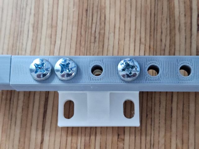 Wall mount adapter for 10 inch network rack 3D model thumbnail