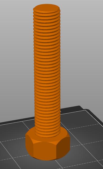 Bolt maxed for Prusa Mini 3D model thumbnail