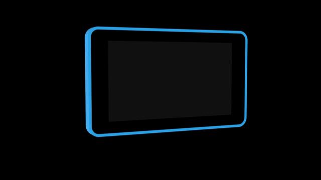 Raspberry Pi 5 + 7" Touchscreen Display Case | 3D Printable Enclosure 3D model thumbnail