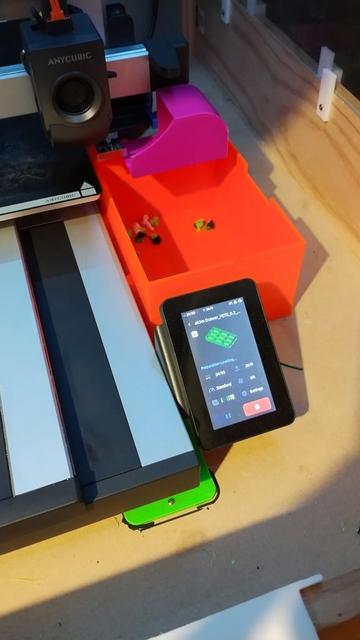 Anycubic Kobra 3 Max printer purge deflector 3D model thumbnail