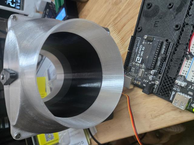 Servo Control for the Truncated 4" Ball-Valve 3D model thumbnail
