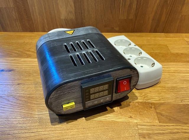 temperature control - REX-C100 - housing 3D model thumbnail