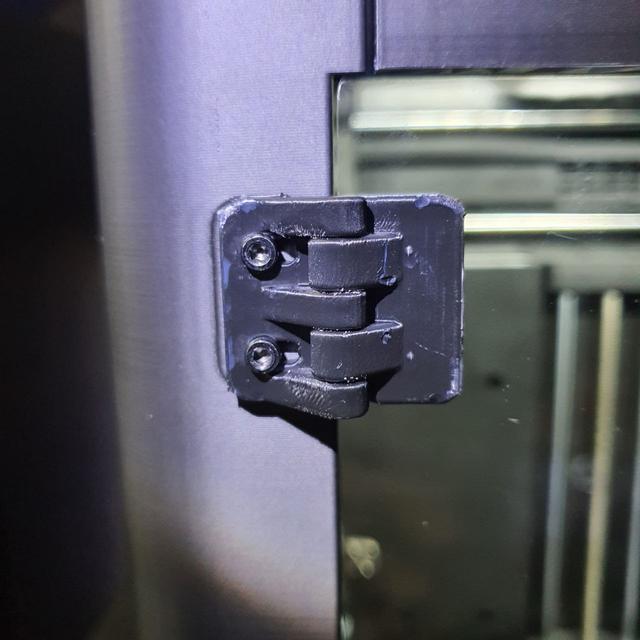 Modified hinge for the Flashforge Adventurer 5M body with the possibility of adjustment 3D model thumbnail