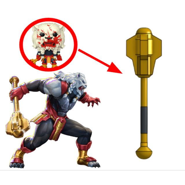 Battle Beast's hammer 3D model thumbnail