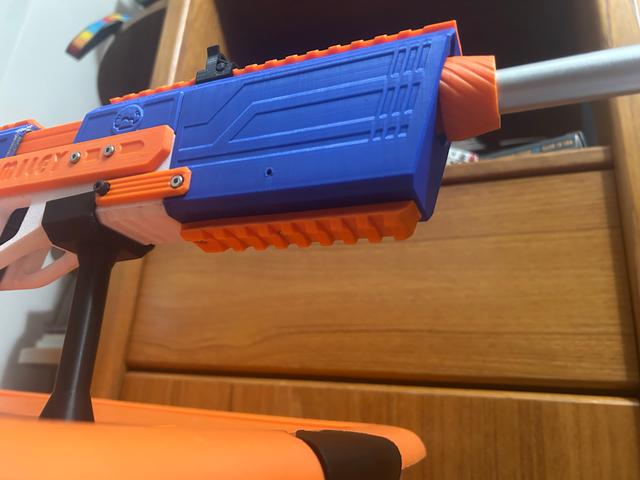 Smiley - Extended Bottom Picatinny Rail 3D model thumbnail