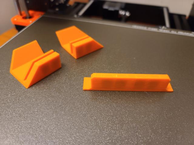 Ikea Lack Enclosure - Re-remixed handles 3D model thumbnail