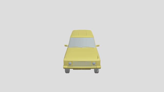 Range Rover Carmichael 6x4 lowpoly for3Dprinting 3D model thumbnail