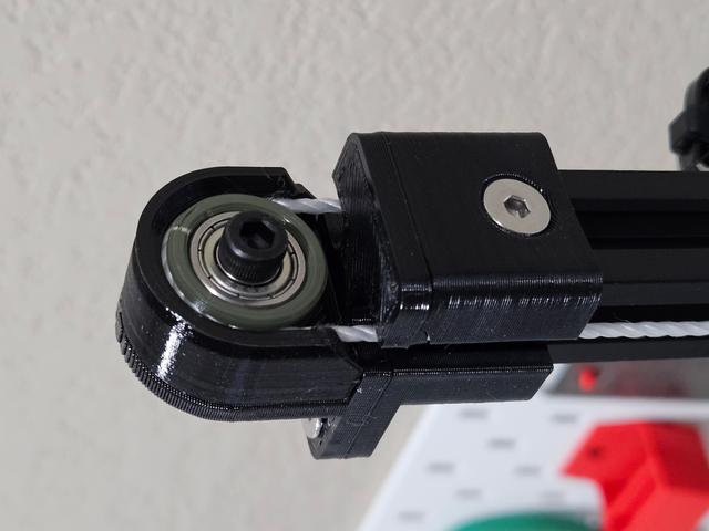 Heatpress idler wheel for 625Z bearings 3D model thumbnail