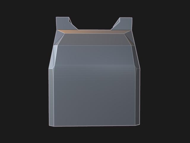 Armor / Plate carrier / Bulletproof vest for DUMMY 13 3D model thumbnail