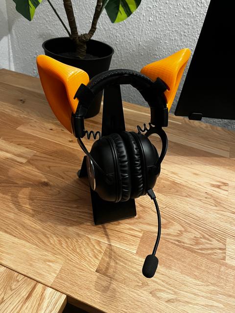 Foxy Headset Ears 3D model thumbnail