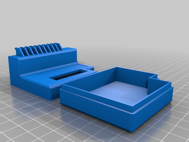 AppleIIc Video  Adapter Case 3D model thumbnail