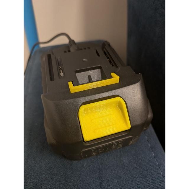 chinese makita type battery lock button 3D model thumbnail