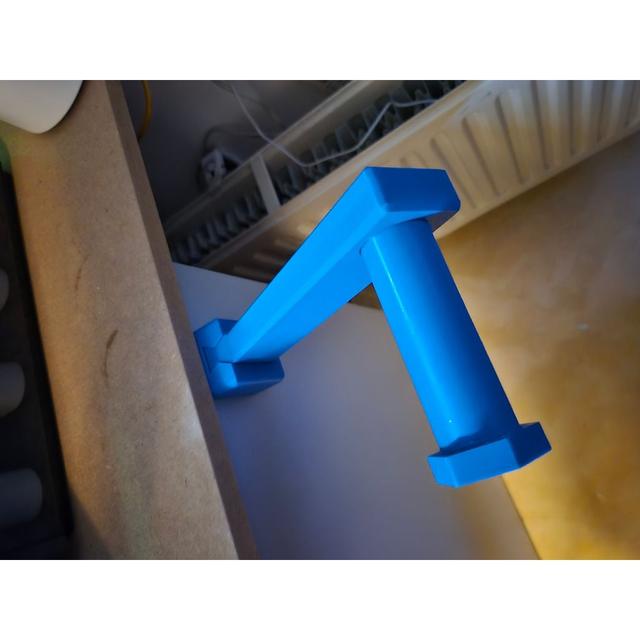 filament spool holder wall mount 3D model thumbnail